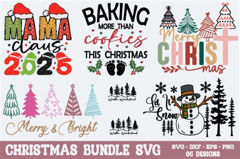 Download Free Christmas SVG Bundle, Winter Mandala Cut File PNG Bundle Files