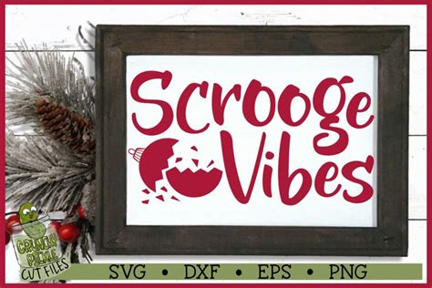 Download Free Christmas SVG File - Scrooge Vibes DXF Files