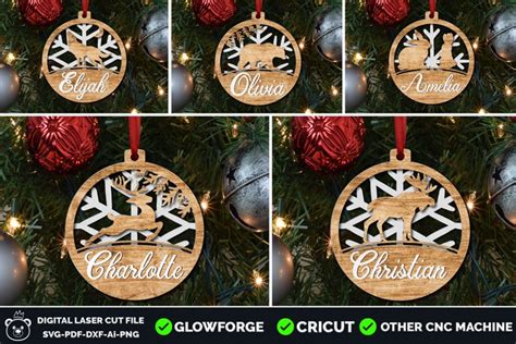 Download Free Christmas Sign Maker's Bundle Files DXF Files