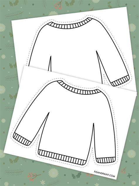 Download Free Christmas Sweater Bundle Printable