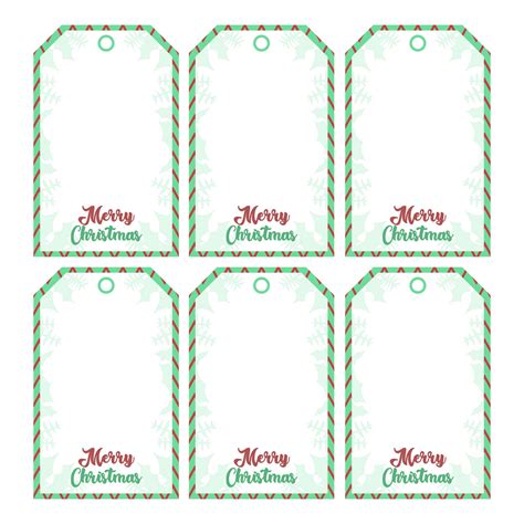 Free Christmas Tags Printable Templates