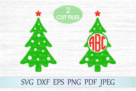 Download Free Christmas Tree Monogram Commercial Use Free PSD Mockups
