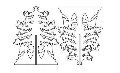 Download Free Christmas Trees DXF Files