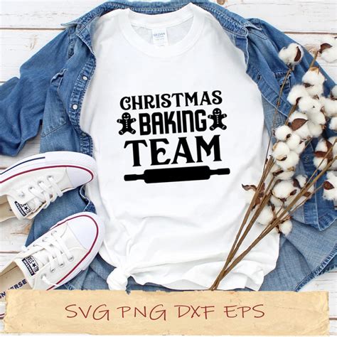 Download Free Christmas baking team - SVG file Files For Crafts
