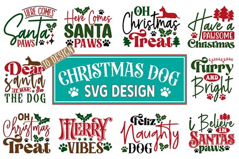 Download Free Christmas dog design Files For Crafts