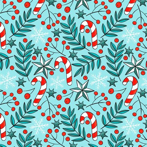 Download Free Christmas pattern Commercial Use Free PSD Mockups