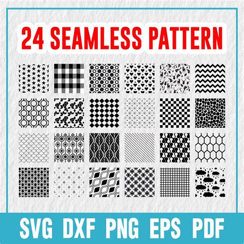 Download Free Christmas romantic seamless pattern Commercial Use DXF Files