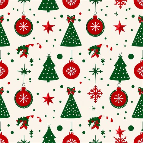 Download Free Christmas romantic seamless pattern Easy Edite