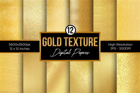 Download Free Chunky Gold Texture Digital Papers Commercial Use DXF Files