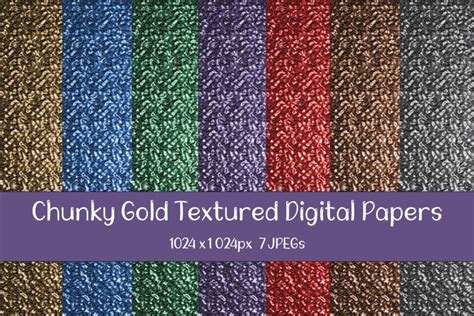 Download Free Chunky Gold Texture Digital Papers Files For Crafts