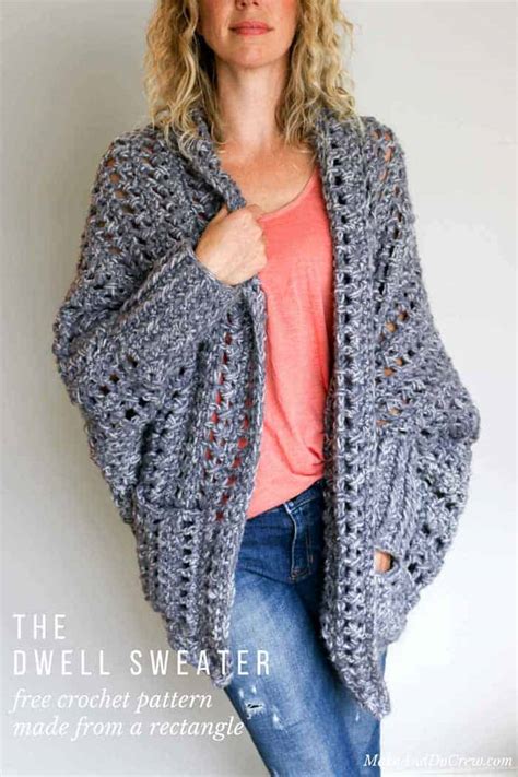 Free Chunky Sweater Crochet Pattern
