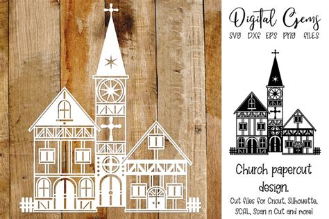 Download Free Church SVG / DXF / EPS / PNG Files Printable