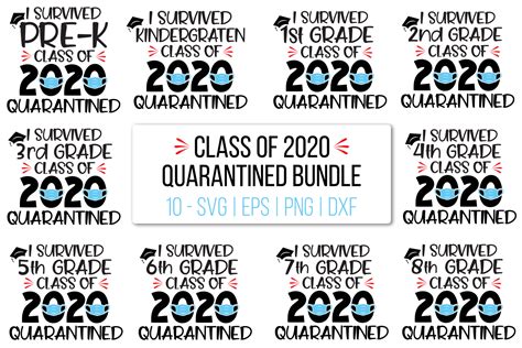 Download Free Class of 2020 Quarantined Files For Crafts