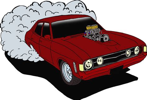 Download Free Classic Muscle Car | Applique Embroidery Easy Edite