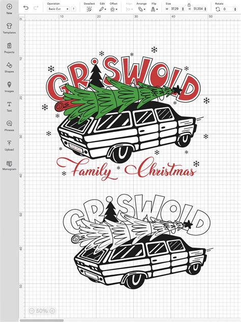 Download Free Classic Wagon Christmas Tree Svg Design DXF Files