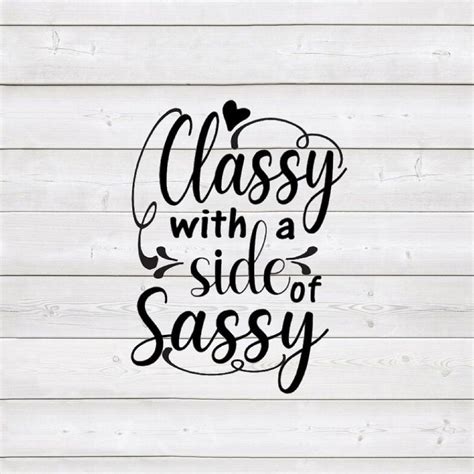 Download Free Classy with a side of... Sassy Cameo