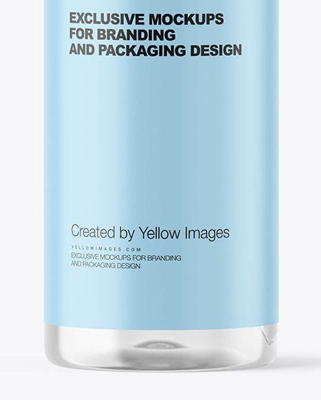 Download Free Clear Cosmetic Bottle with Pump Mockup PSD PSD Yellowimages PSD Files