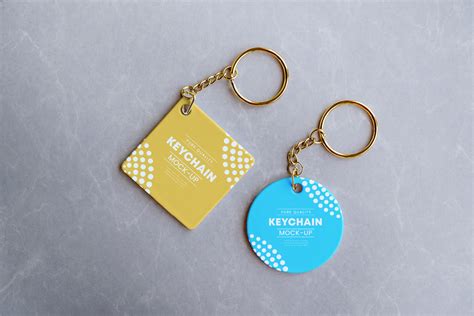 Download Free Cloth Keychain Mockup PSD Generator