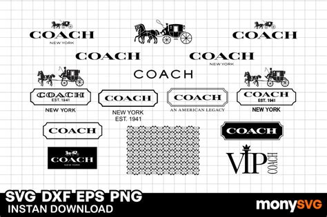 Download Free Coach Layouts | Cut File Cut Images