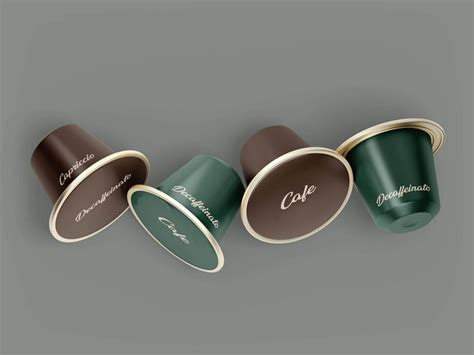 Download Free Coffee Capsule Mockup PSD Object Mockups PSD Files