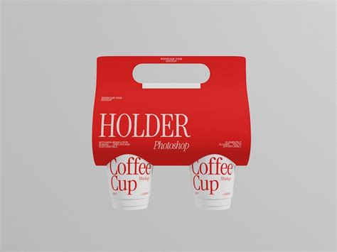 Download Free Coffee Cup With Holder Extra Large PSD Generator