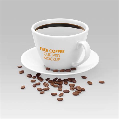 Download Free Coffee Cup With Holder Extra Small PSD Generator PSD Files