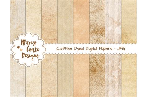 Download Free Coffee Dyed Printable Digital Papers DXF Files
