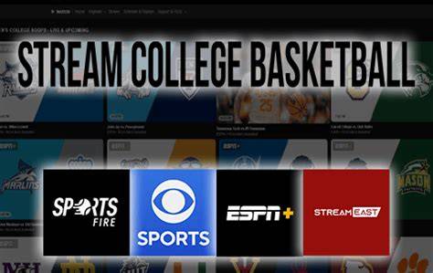 Free College Basketball Streams - Streaming Sites Image