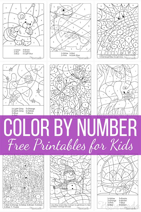 Free Color By Number