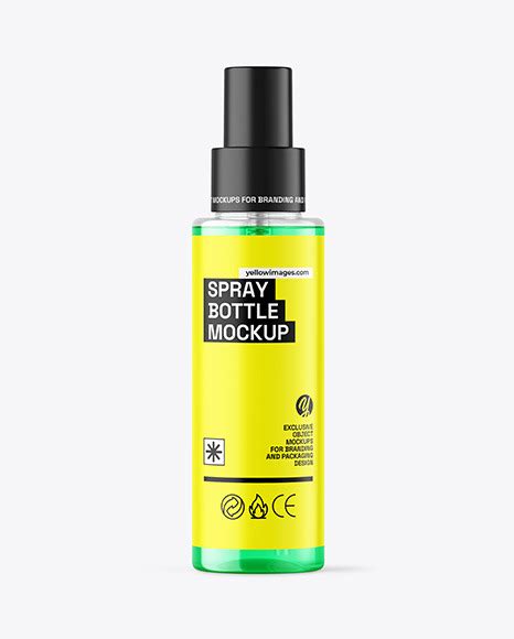 Download Free Color Liquid Spray Bottle Mockup PSD Generator PSD Files
