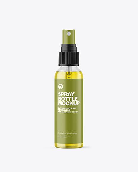 Download Free Color Liquid Spray Bottle Mockup PSD Placeit PSD Files