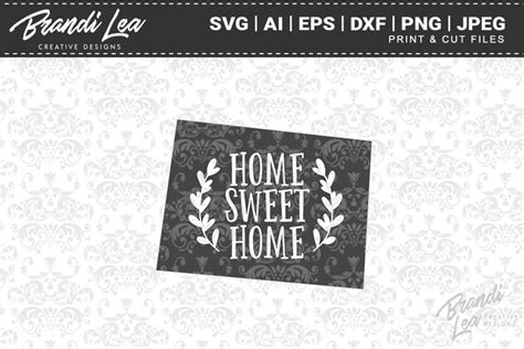 Download Free Colorado Home Sweet Home State Map SVG Cut Files Cut Files