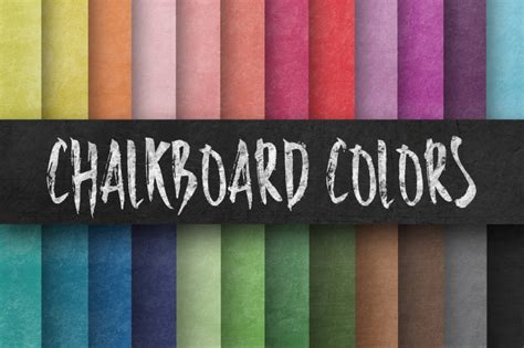Download Free Colorful Chalkboard Paper Textures Digital Paper Files Free PSD Mockups