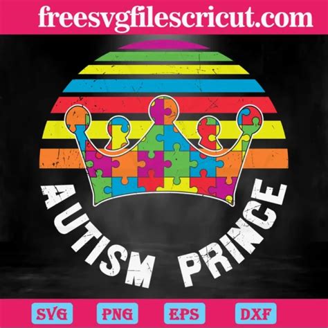 Download Free Colorful Puzzle Autism Awareness Cut Files