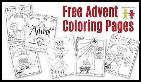 Free Coloring Pages Advent