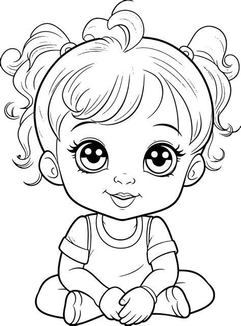 Free Coloring Pages Baby