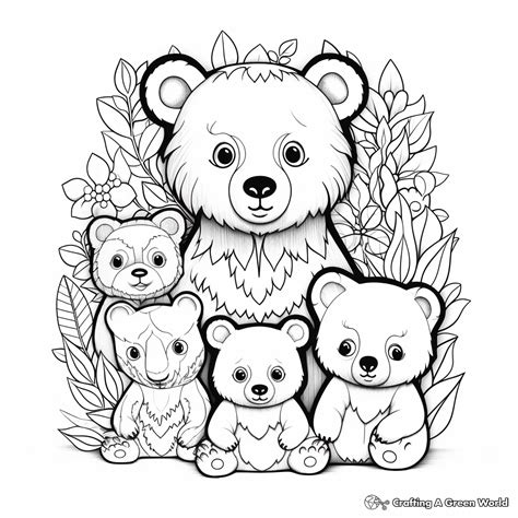 Free Coloring Pages Bears