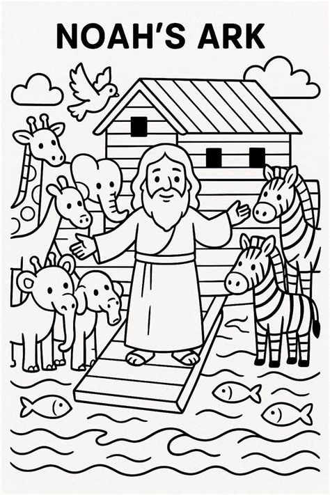 Free Coloring Pages Bible
