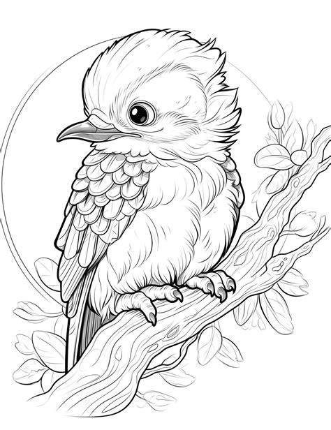 Free Coloring Pages Birds