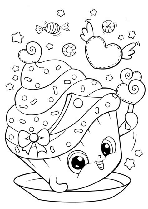 Free Coloring Pages Cute