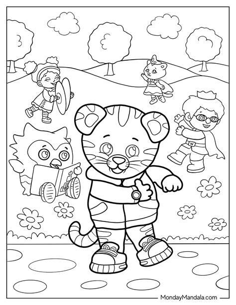 Free Coloring Pages Daniel Tiger