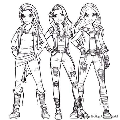 Free Coloring Pages Descendants 3