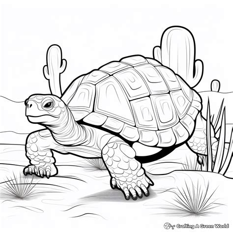 Free Coloring Pages Desert Animals