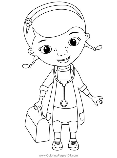 Free Coloring Pages Doc Mcstuffins