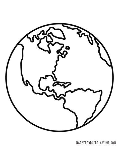 Free Coloring Pages Earth