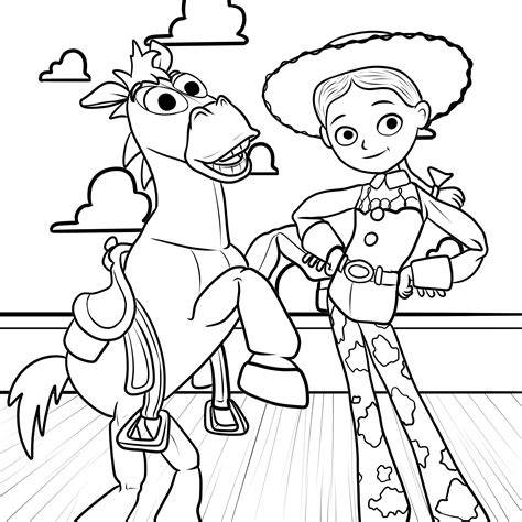 Free Coloring Pages For Toy Story