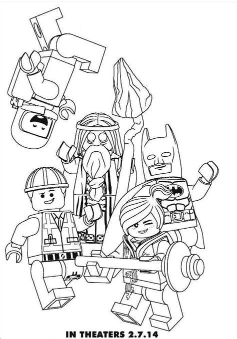 Free Coloring Pages Lego Movie 2