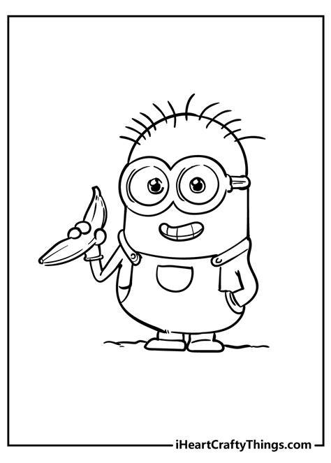 Free Coloring Pages Minions