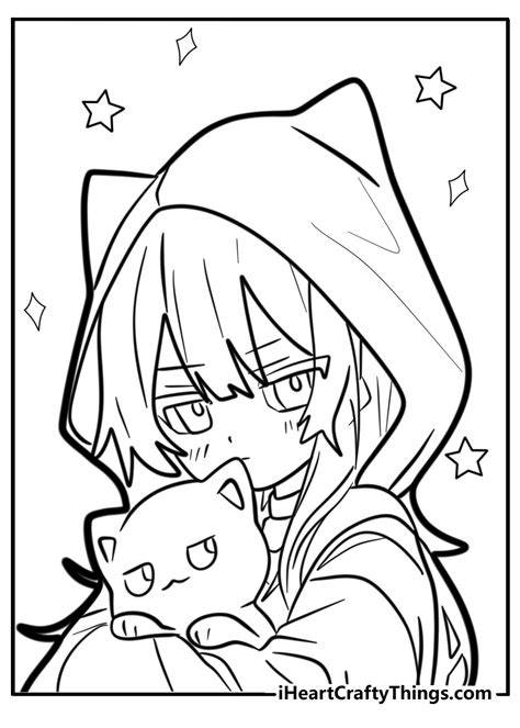 Free Coloring Pages Of Anime