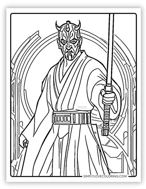 Free Coloring Pages Of Star Wars